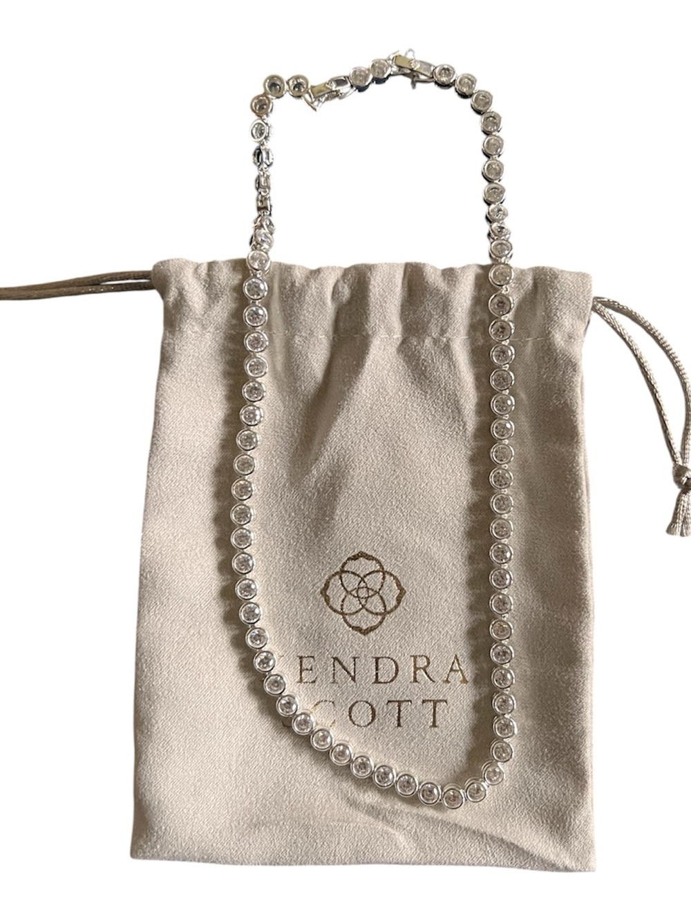 Kendra Scott tennis necklace